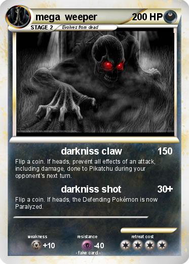 Pokemon mega  weeper