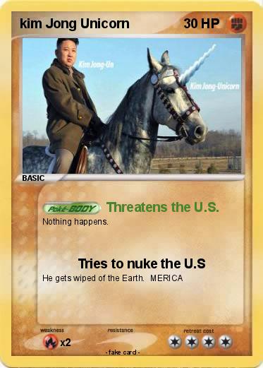 Pokemon kim Jong Unicorn