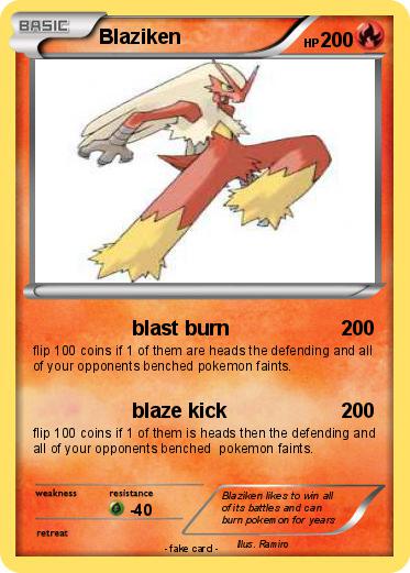 Pokemon Blaziken