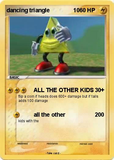 Pokemon dancing triangle               10