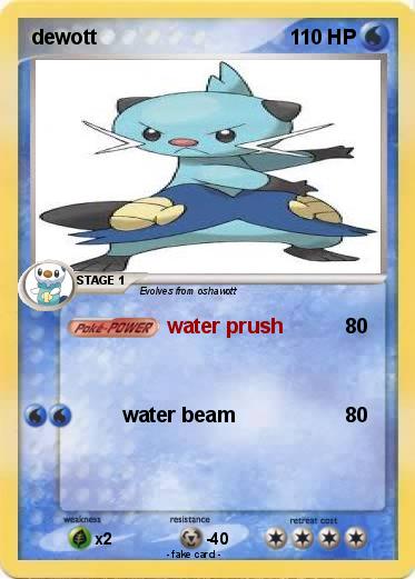 Pokemon dewott