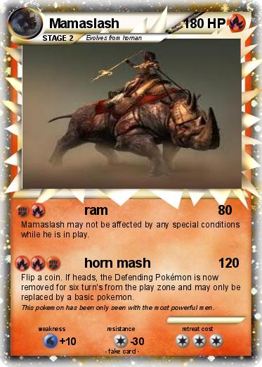 Pokemon Mamaslash