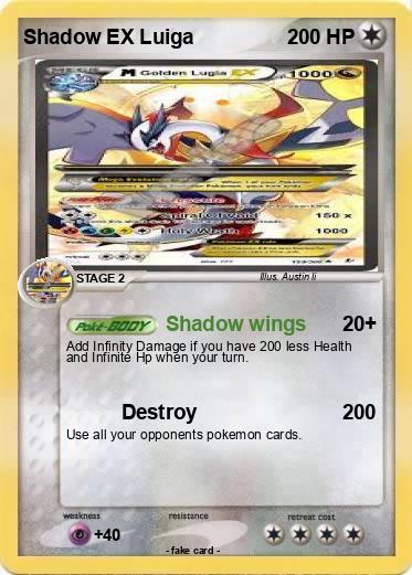 Pokemon Shadow EX Luiga