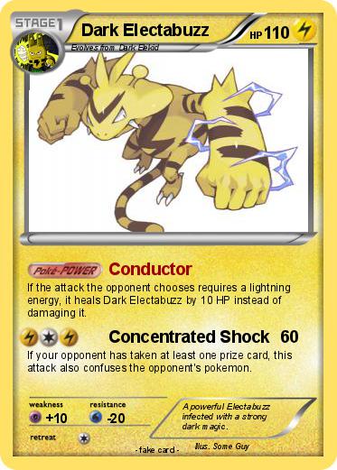 Pokemon Dark Electabuzz