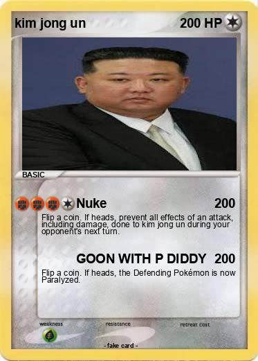 Pokemon kim jong un