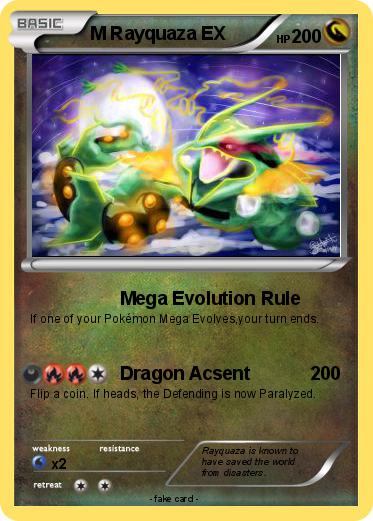 Pokemon M Rayquaza EX