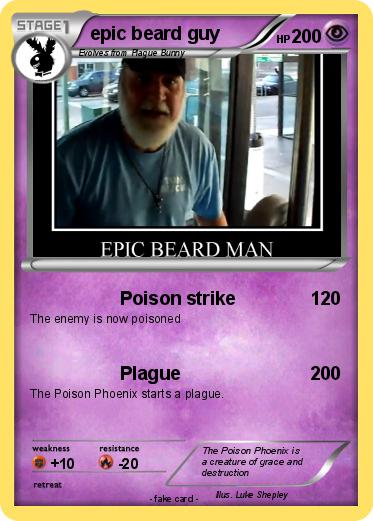 Pokemon epic beard guy