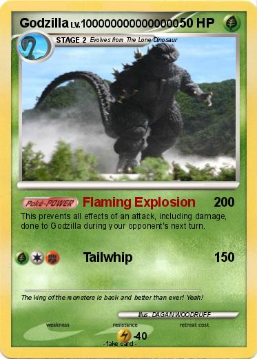 Pokemon Godzilla