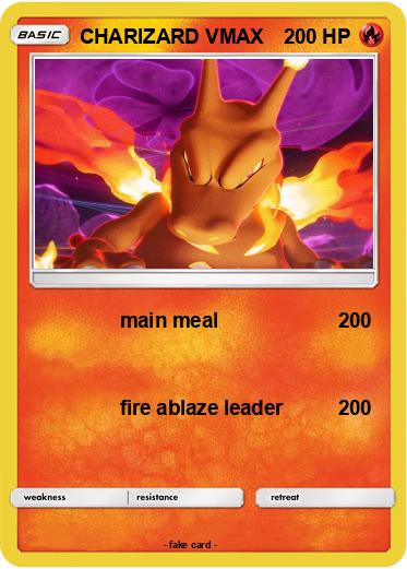 Pokemon CHARIZARD VMAX