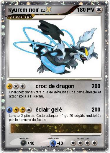Pokemon kyurem noir