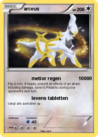 Pokemon arceus