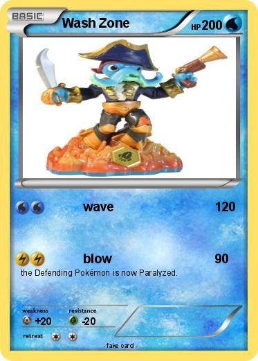 Pokemon Wash Zone