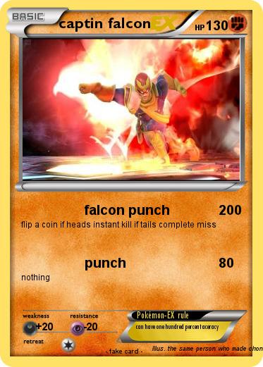 Pokemon captin falcon