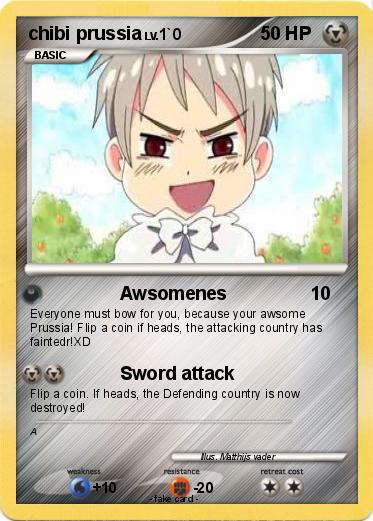 Pokemon chibi prussia