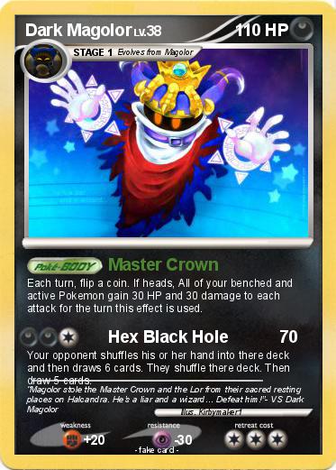 Pokemon Dark Magolor