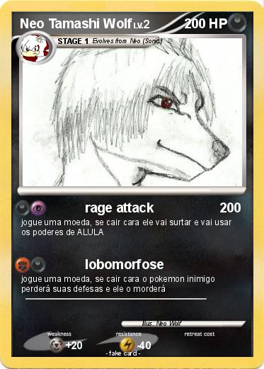 Pokemon Neo Tamashi Wolf
