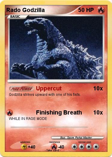 Pokemon Rado Godzilla