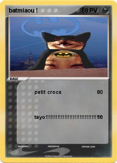 Pokemon batmiaou !