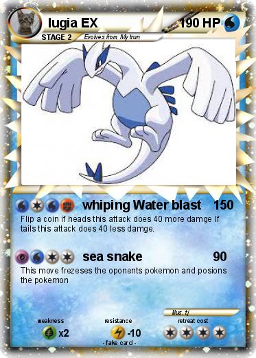 Pokemon lugia EX