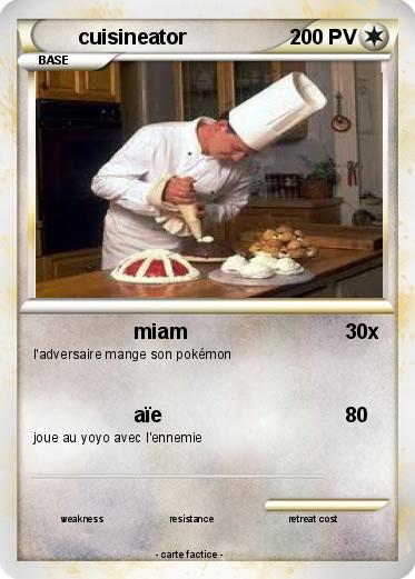 Pokemon cuisineator