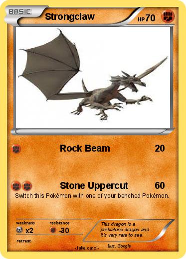 Pokemon Strongclaw