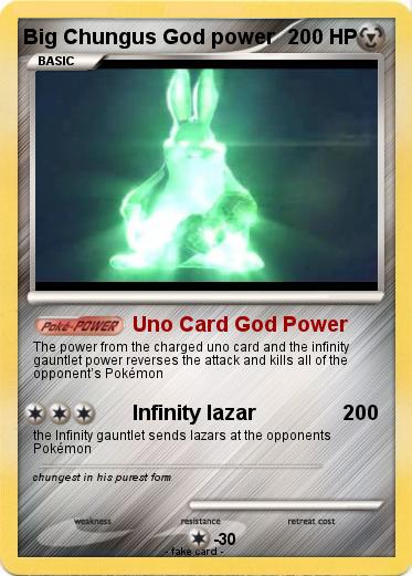 Pokemon Big Chungus God power