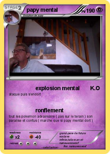 Pokemon papy mental