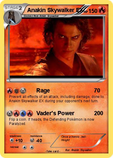 Pokemon Anakin Skywalker EX
