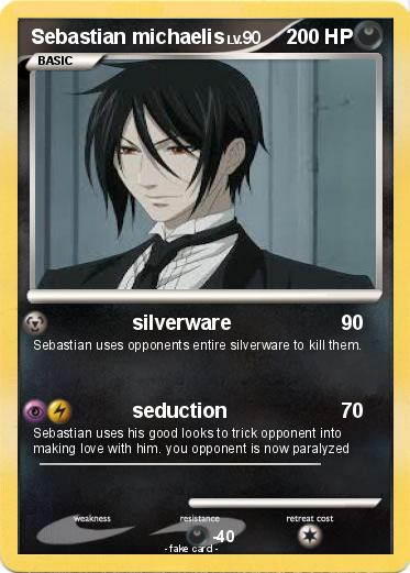 Pokemon Sebastian michaelis