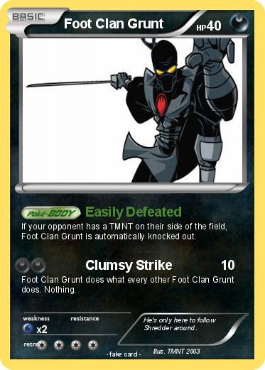 Pokemon Foot Clan Grunt