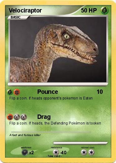 Pokemon Velociraptor