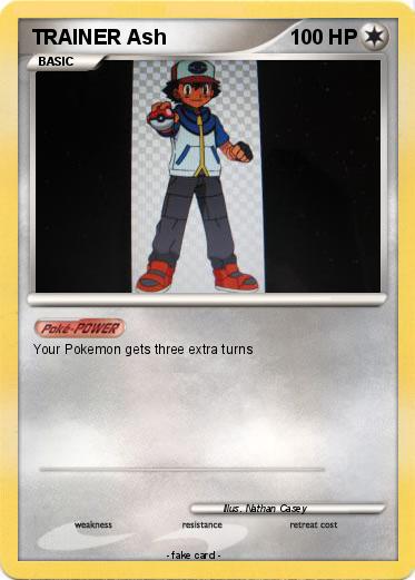Pokemon TRAINER Ash