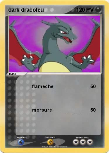 Pokemon dark dracofeu