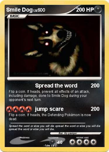 Pokemon Smile Dog