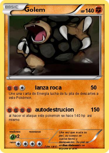 Pokemon Golem