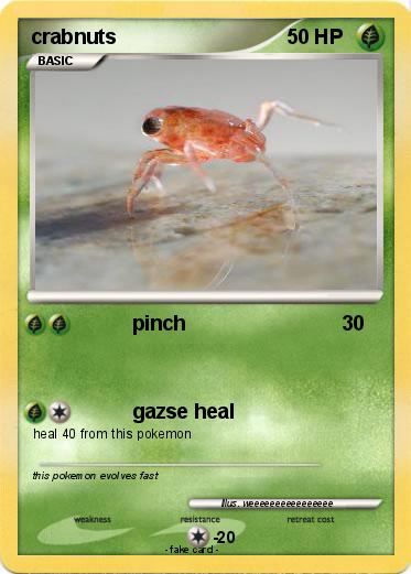 Pokemon crabnuts