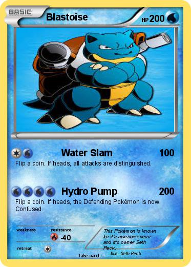 Pokemon Blastoise
