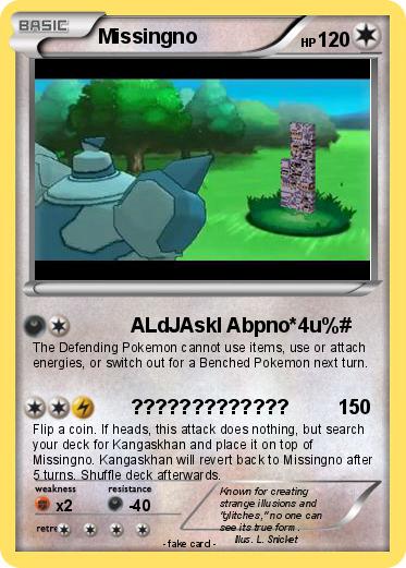 Pokemon Missingno