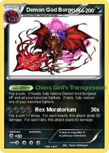 Pokemon Demon God Borgeus