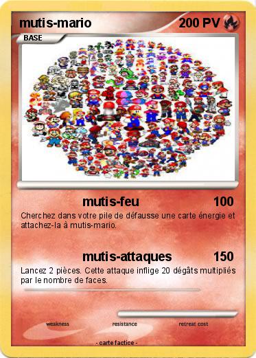 Pokemon mutis-mario