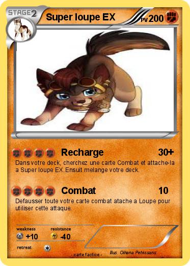 Pokemon Super loupe EX