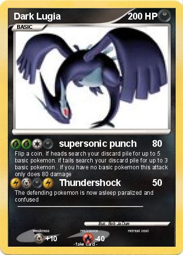 Pokemon Dark Lugia