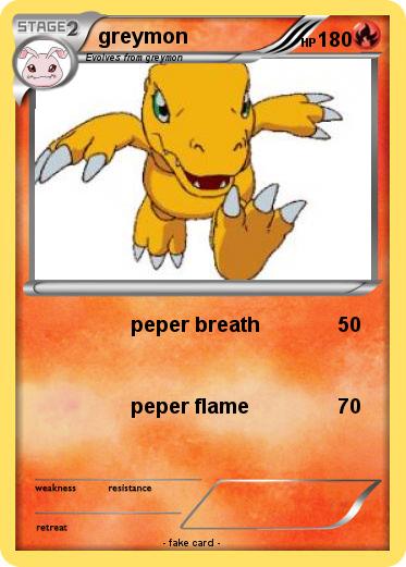Pokemon greymon