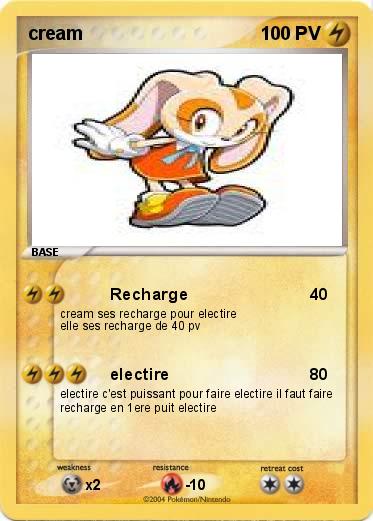Pokemon cream