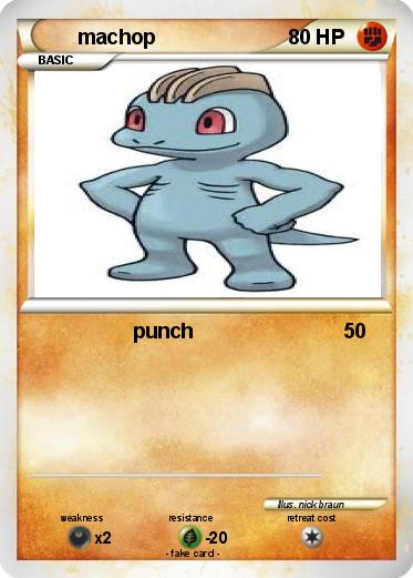 Pokemon machop