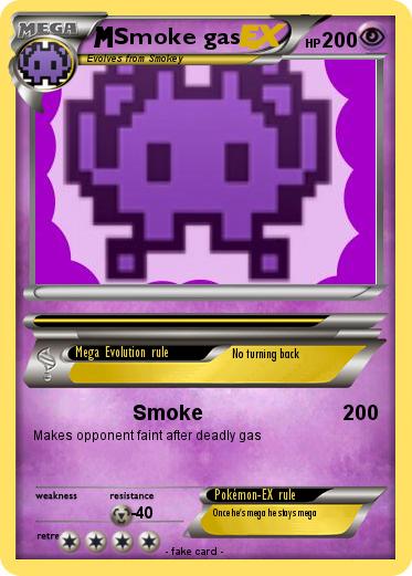 Pokemon Smoke gas