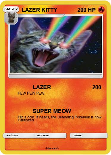 Pokemon LAZER KITTY