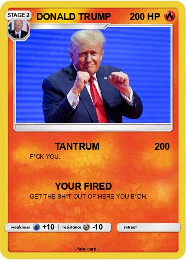 Pokemon DONALD TRUMP