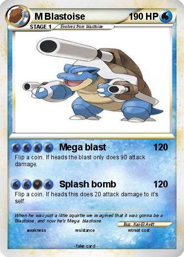 Pokemon M Blastoise