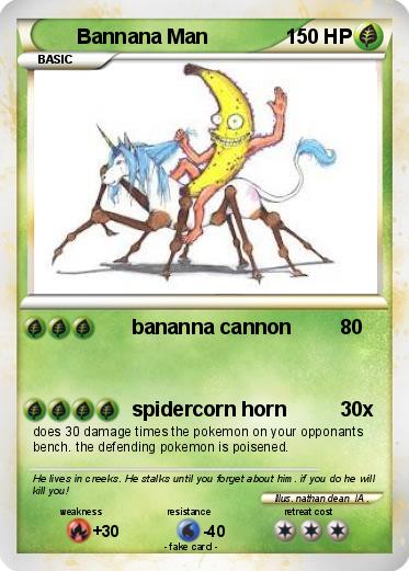 Pokemon Bannana Man